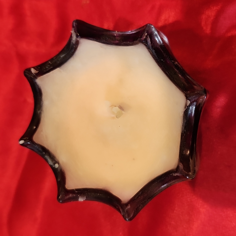D.L. & CO. FLORAL SCALLOP CANDLE SET OF 4, 2OZ EACH - Picture 11 of 16